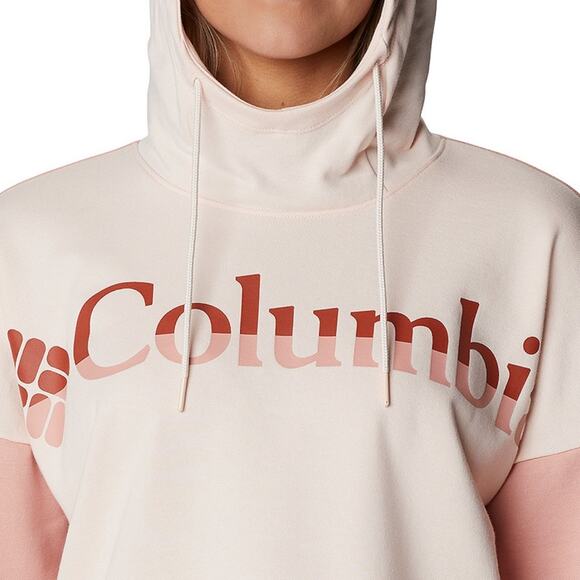 Columbia Logo II Sun Protection UPF 50 Pullover Hoodie Sweatshirt. Oversized - Picture 3 of 6